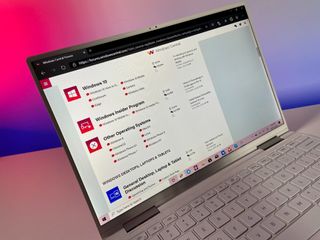 Windows Central forums on PC