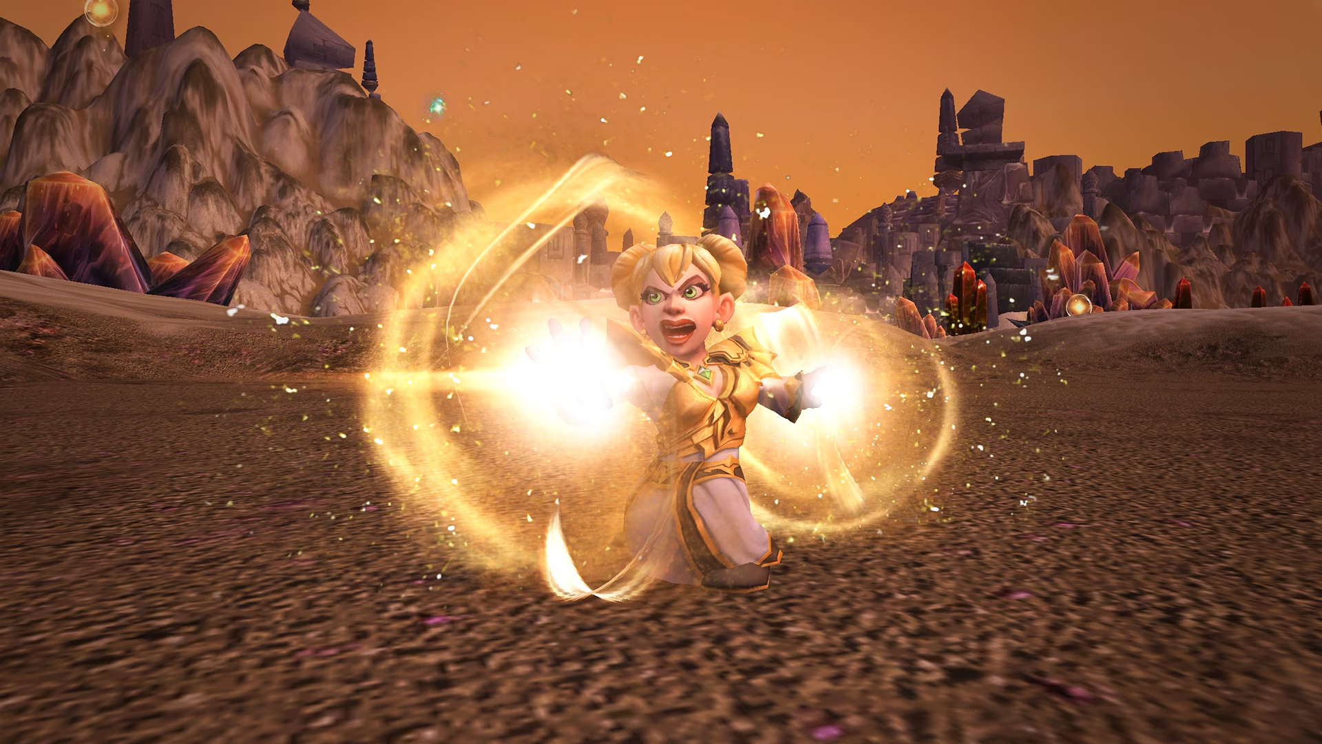 World of Warcraft screenshots of its 20th anniversary event