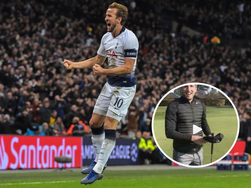 Harry Kane Shoots Under Par Round For First Time