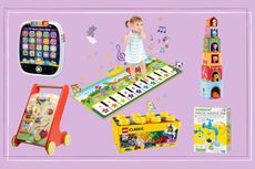 Best educational toys — including building blocks, a musical toy, LEGO and a magical tap