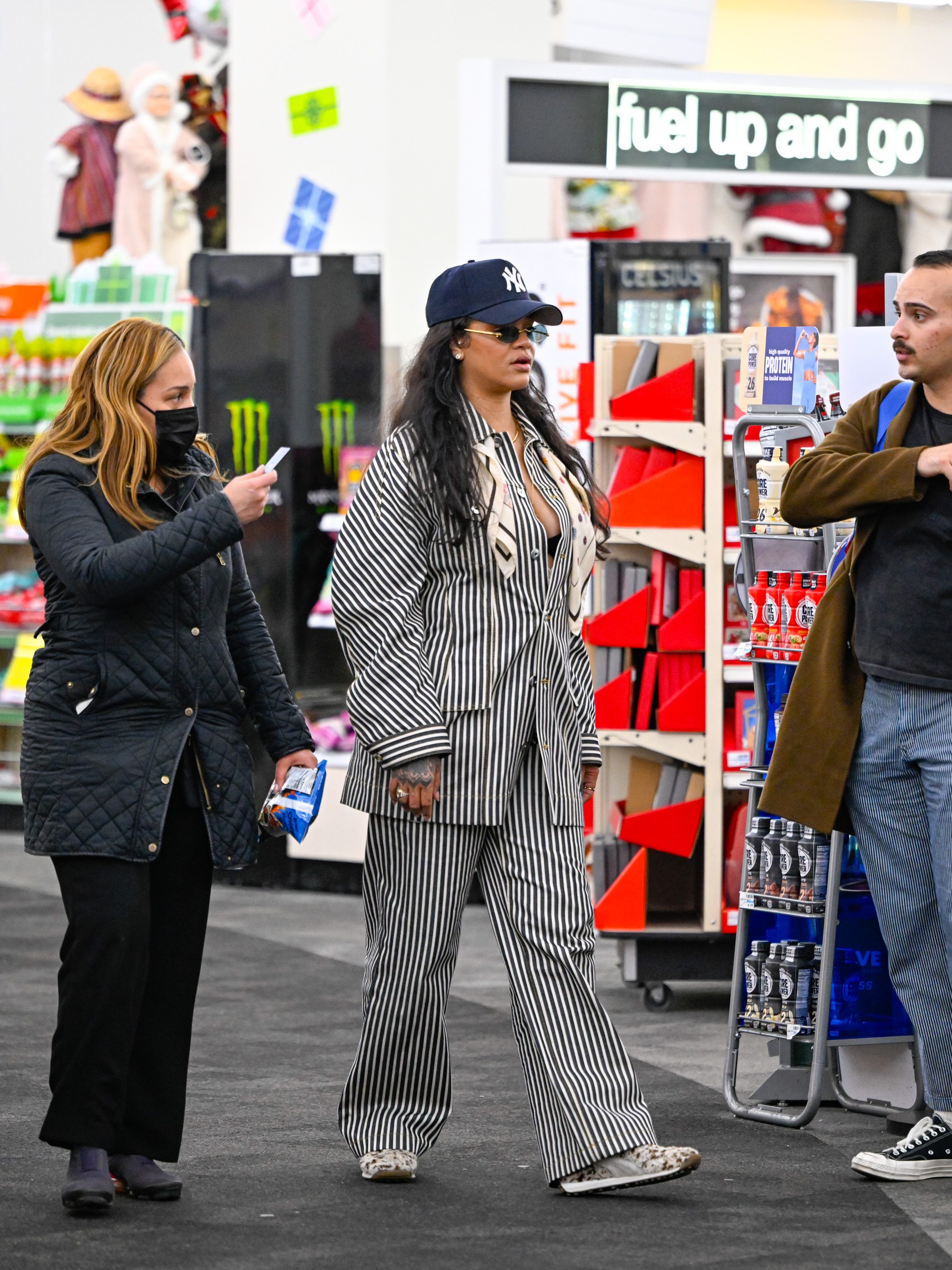 Rihanna at CVS in December 2024
