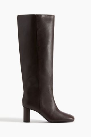 Knee-High Heeled Boots