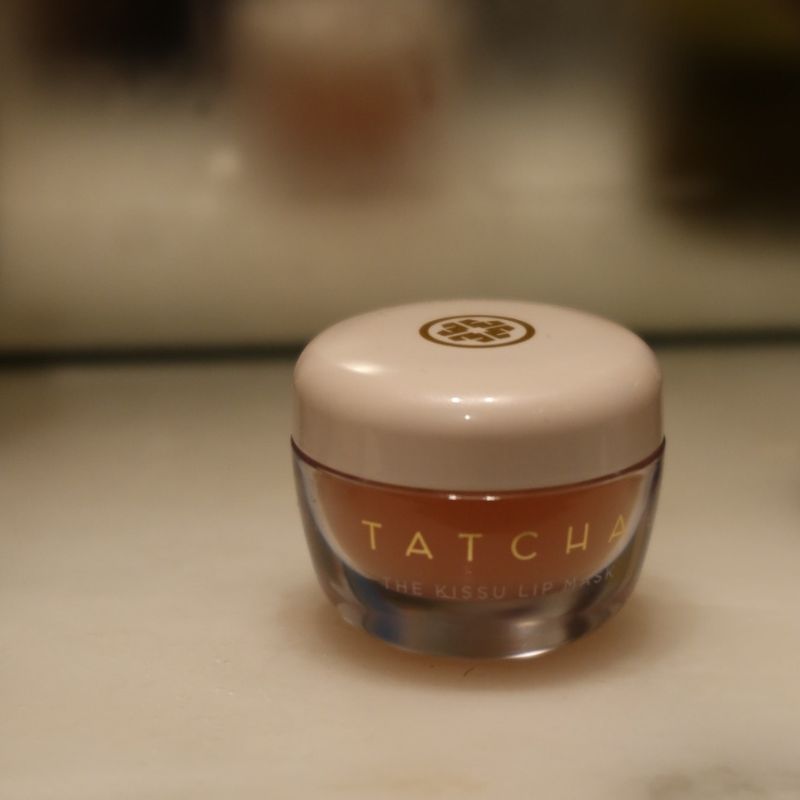 a photo of tatcha kissu lip mask