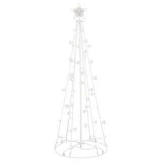 Pre-Lit 50-Light Shimmering String Light Tree