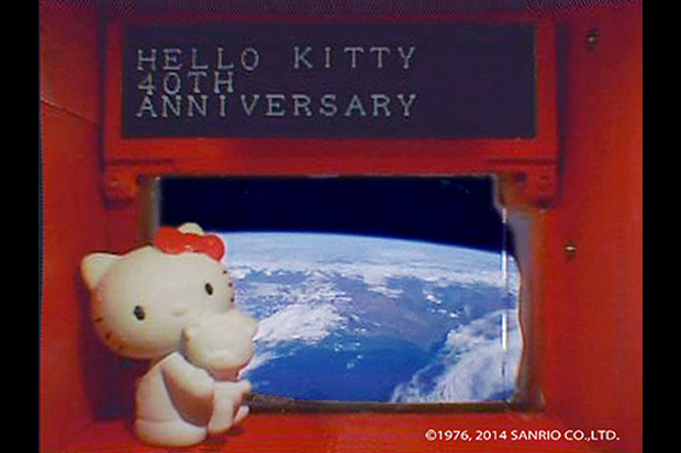 Hello Kitty Is in Space and Wants Your Messages