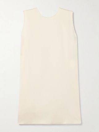 Barb Open-Back Satin Tunic