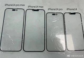 Phone 14 display panel leaked photo