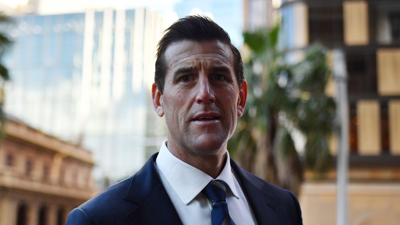 Ben Roberts-Smith arrives in court in Sydney