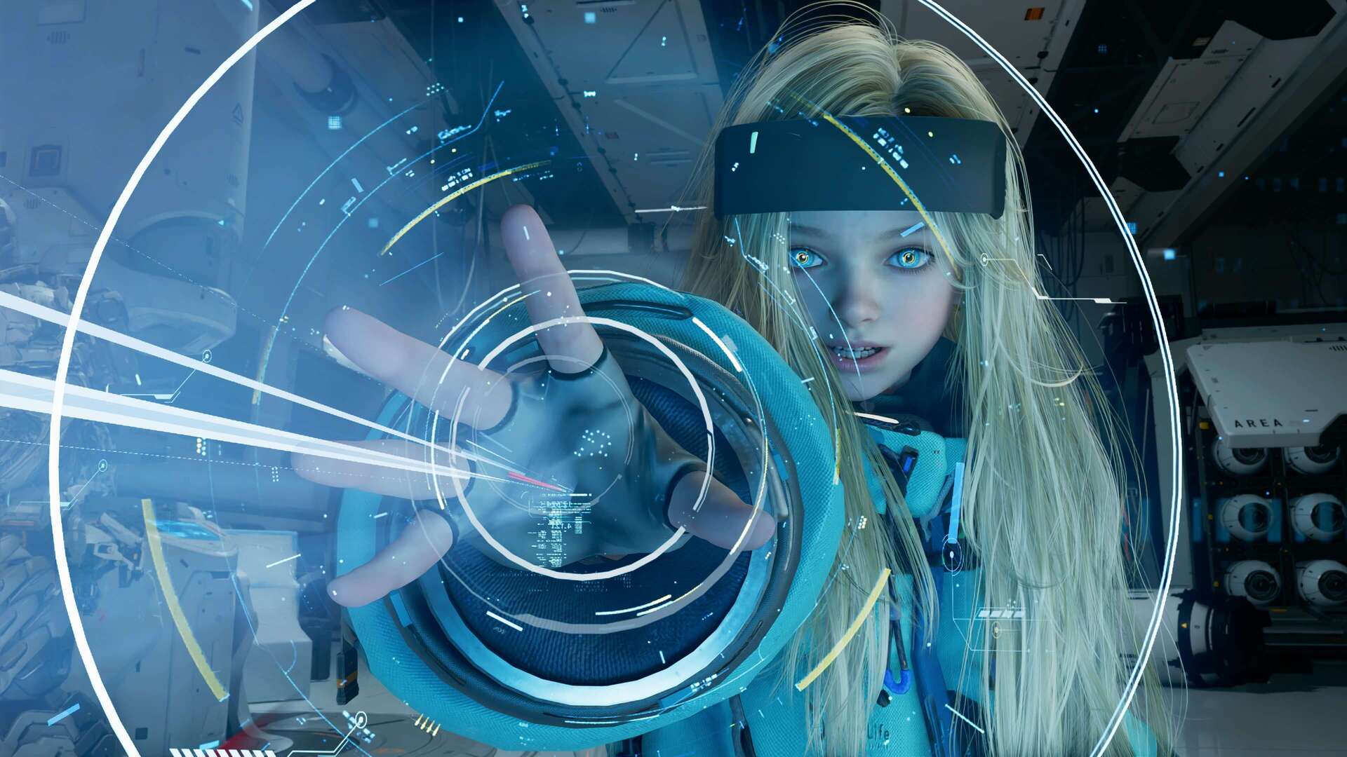 Pragmata gameplay screenshots