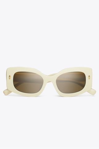 Tory Burch Miller Rectangle Sunglasses