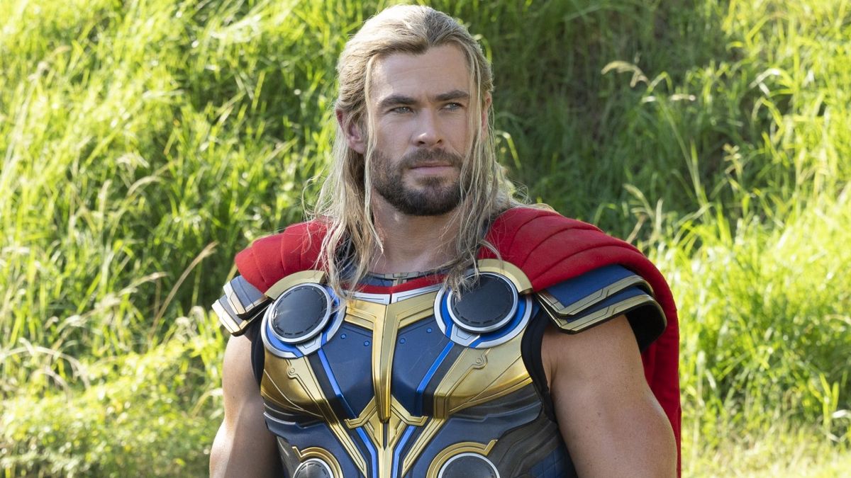 Chris Hemsworth in Thor: Love and Thunder.