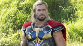 Chris Hemsworth in Thor: Love and Thunder.