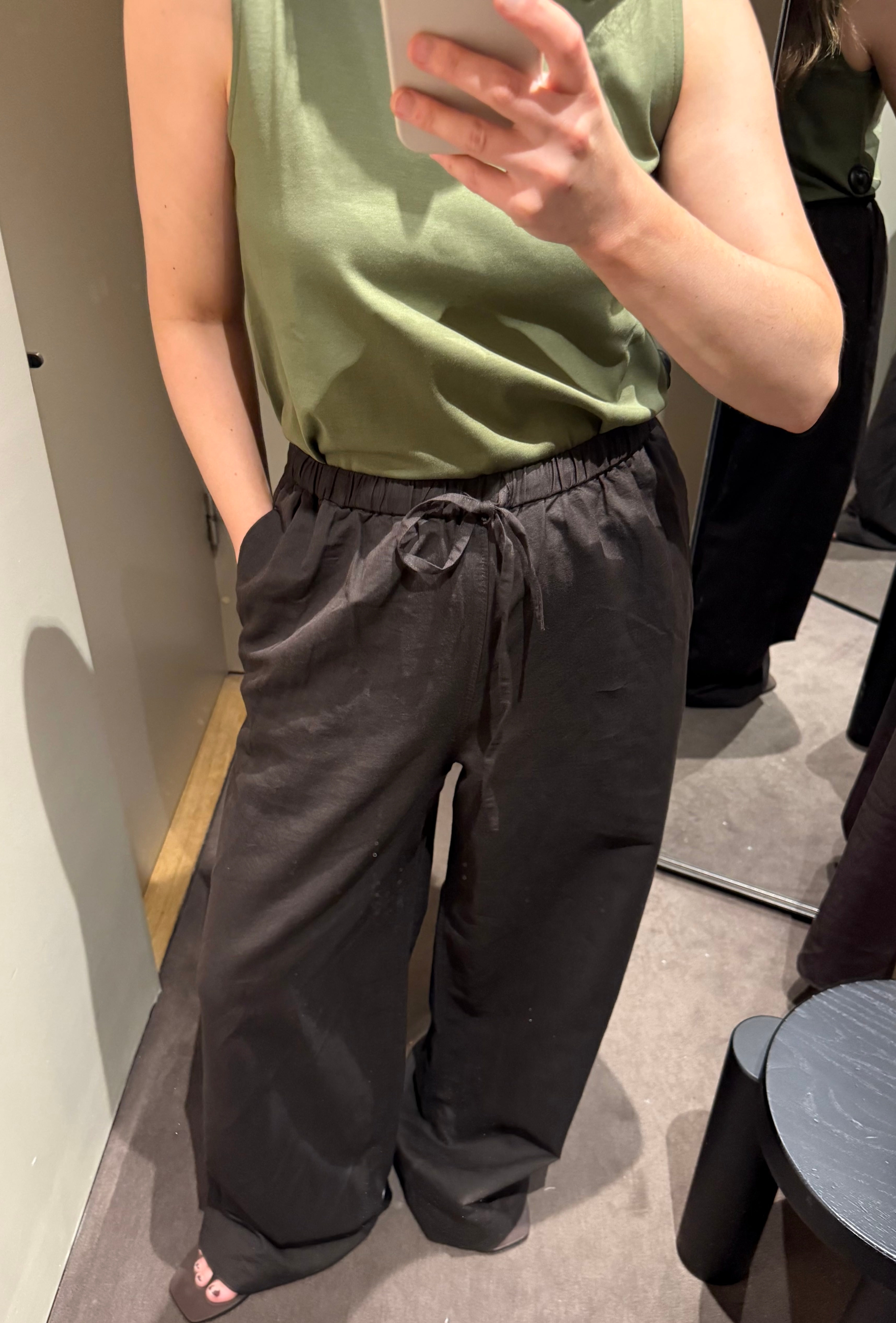 COS linen trousers