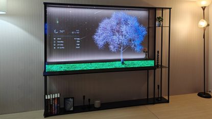 LG OLED T transparent 4K OLED TV