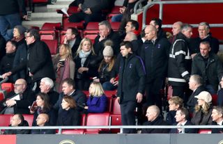 Mauricio Pochettino was forced to watch his side's defeat at Southampton from the stands