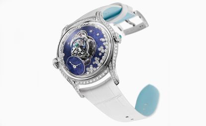 MB&F watch that looks like snow globe, LM Flying T Blizzard special edition