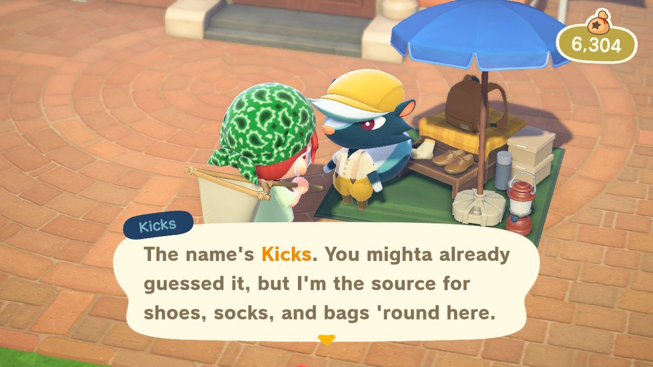 Animal Crossing: New Horizons — Everything you need to know about Kicks |  iMore
