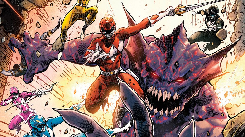 Art from Mighty Morphin Power Rangers: Darkest Hour #1