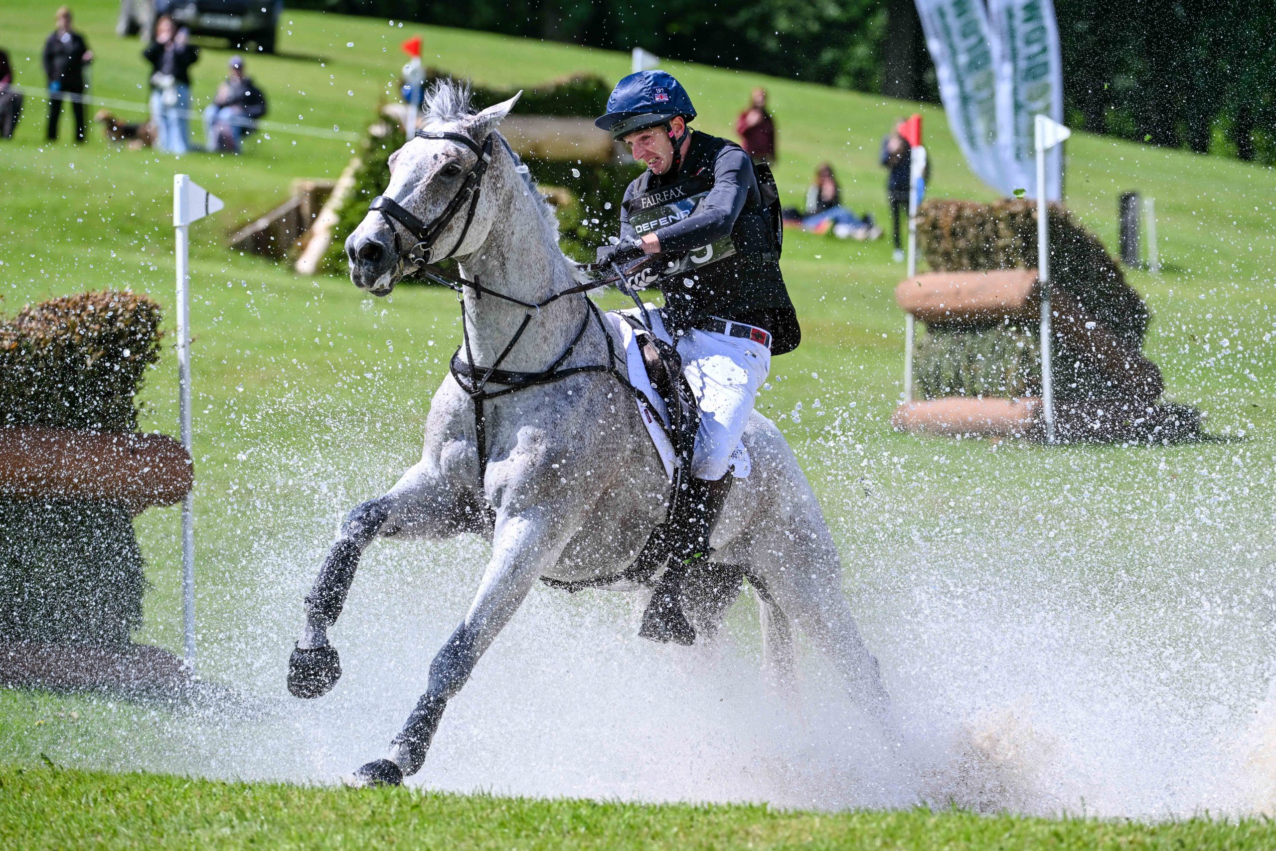 Bramham Horse Trials cross-country &amp;ndash; Tom Jackson and Ask For Manchier