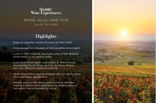 Decanter Wine Tour highlights