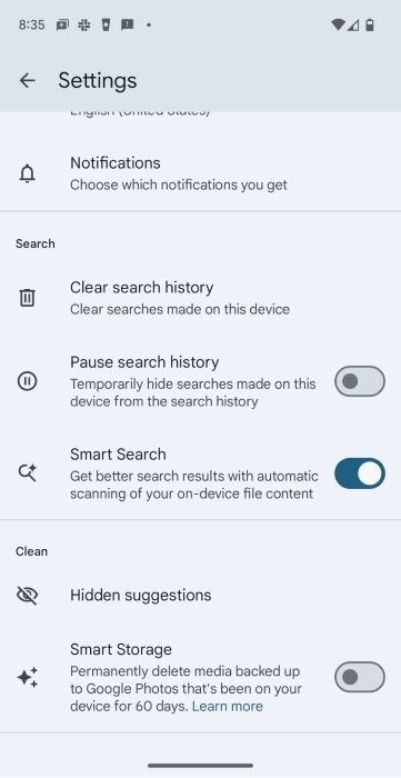 The Google Files app is getting a powerful search option | Android Central