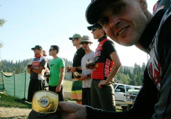 Showing off a Pierre's Hole Buckle
