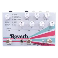 Empress Effects Reverb32+ reverbs | Stereo | True or Buffered