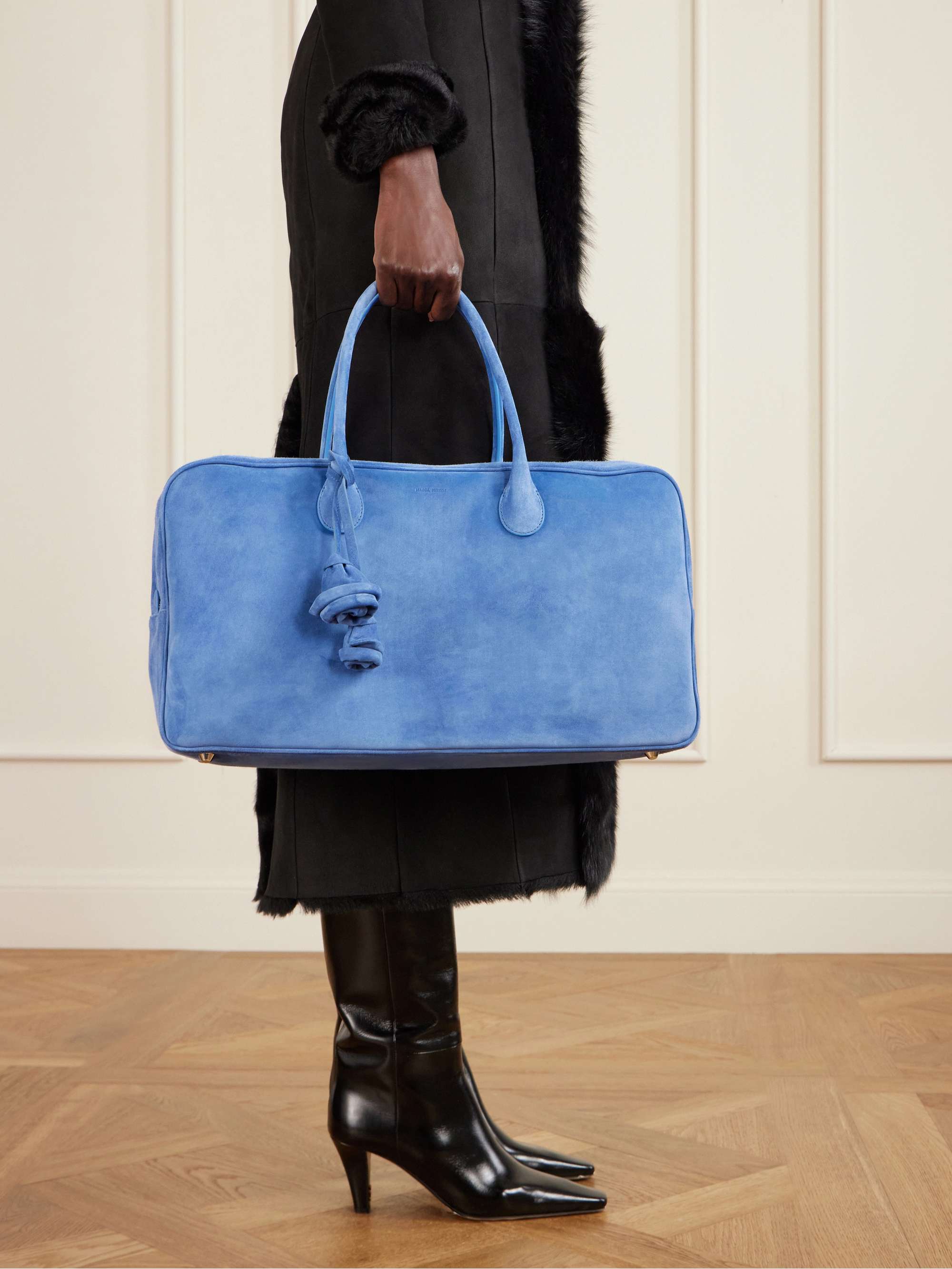 MAGDA BUTRYM, Brigitte Embellished Suede Tote