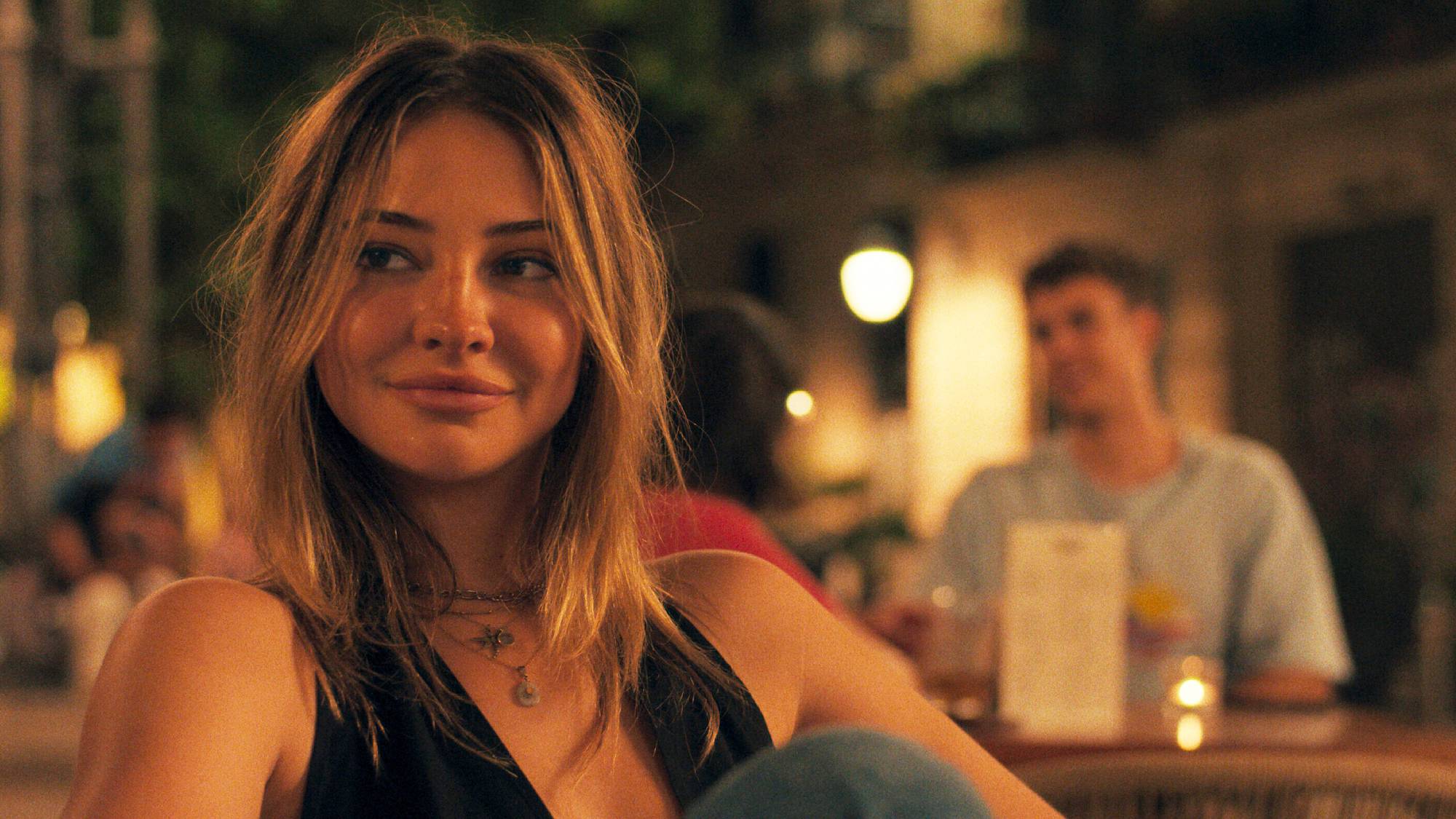 Madelyn Cline as Heather in "The Map That Leads to You" on Prime Video