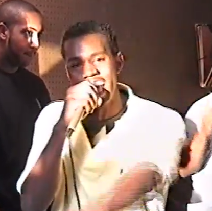 Watch a 19-year-old Kanye West rap at a record store