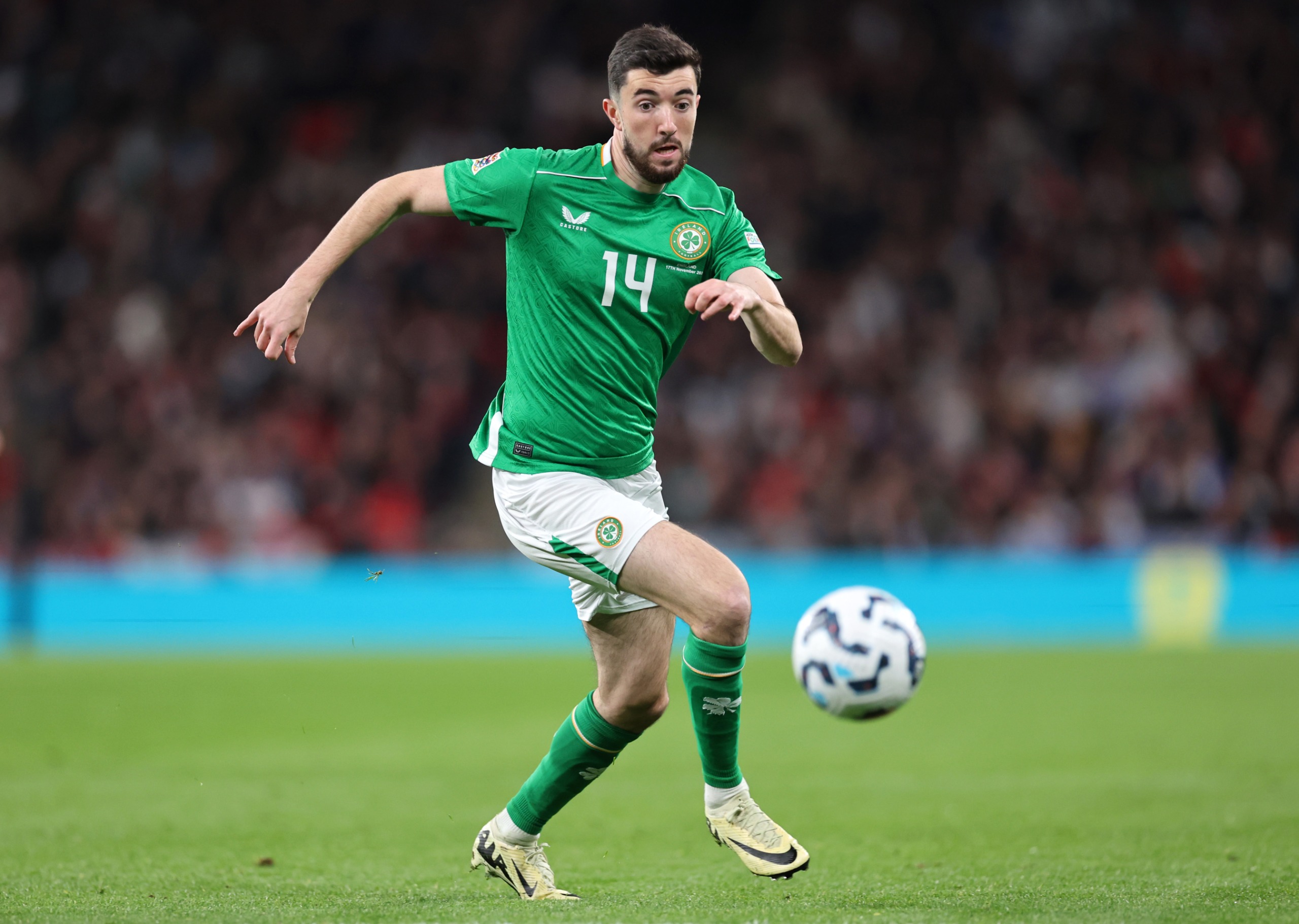 Republic of Ireland midfielder Finn Azaz