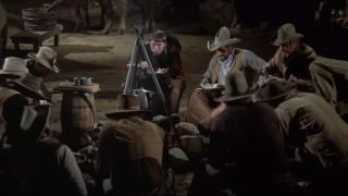 Fart scene from Blazing Saddles