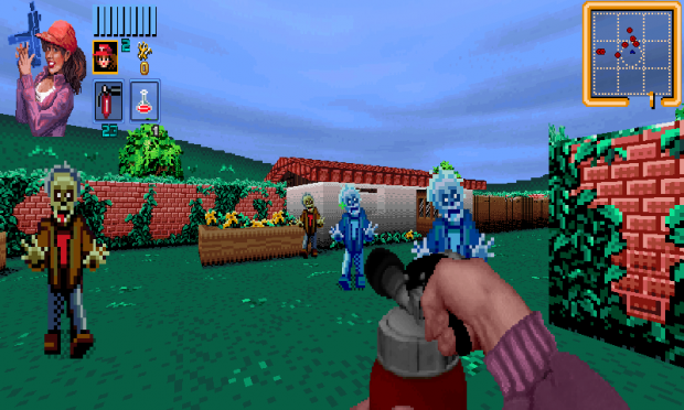 Zombies Ate My Neighbors : Konami/LucasArts : Free Borrow