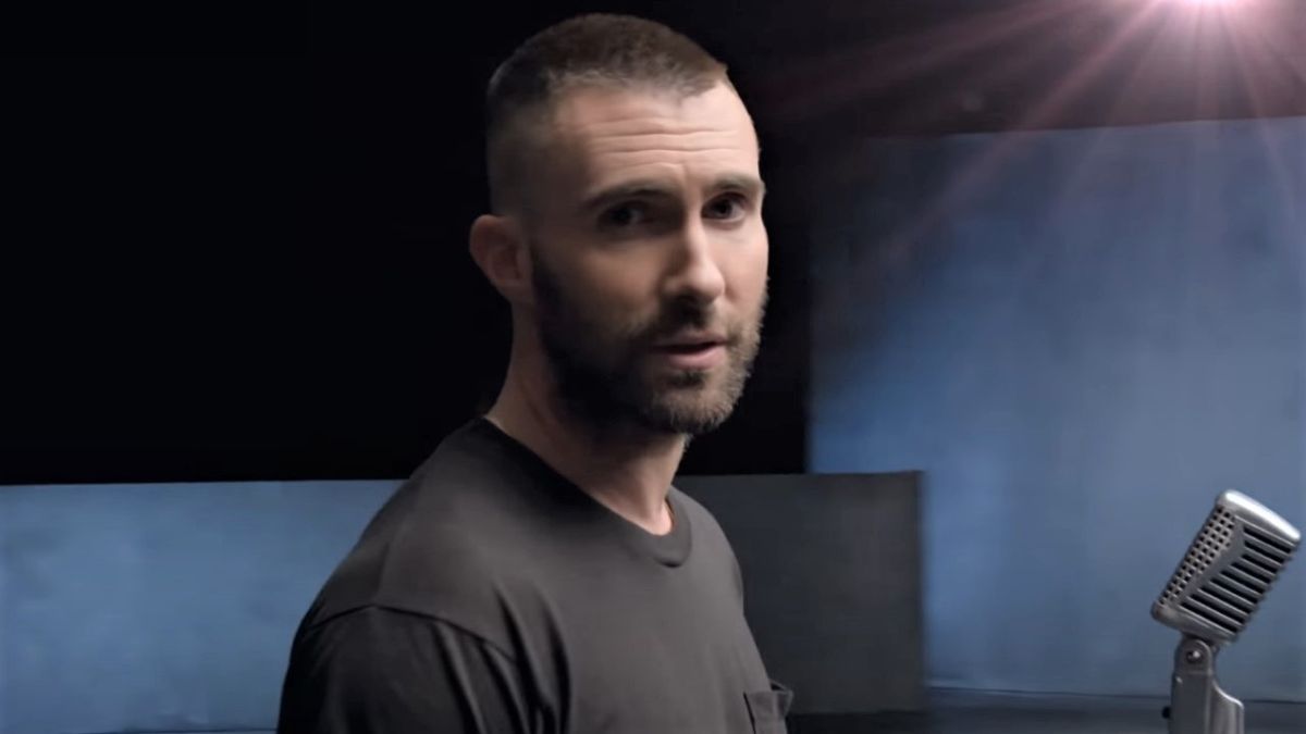 Adam Levine in Maroon 5&#039;s Girls Like You video.