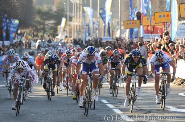 It all came down to a bunch sprint in the end