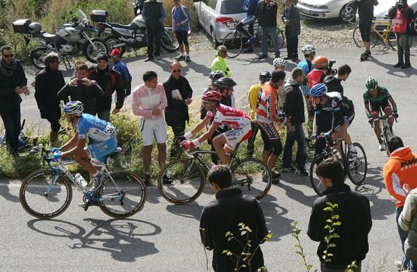 Andrea Pasqualon (Colnago CSF Inox) and Claudio Corioni (Acqua &amp; Sapone)