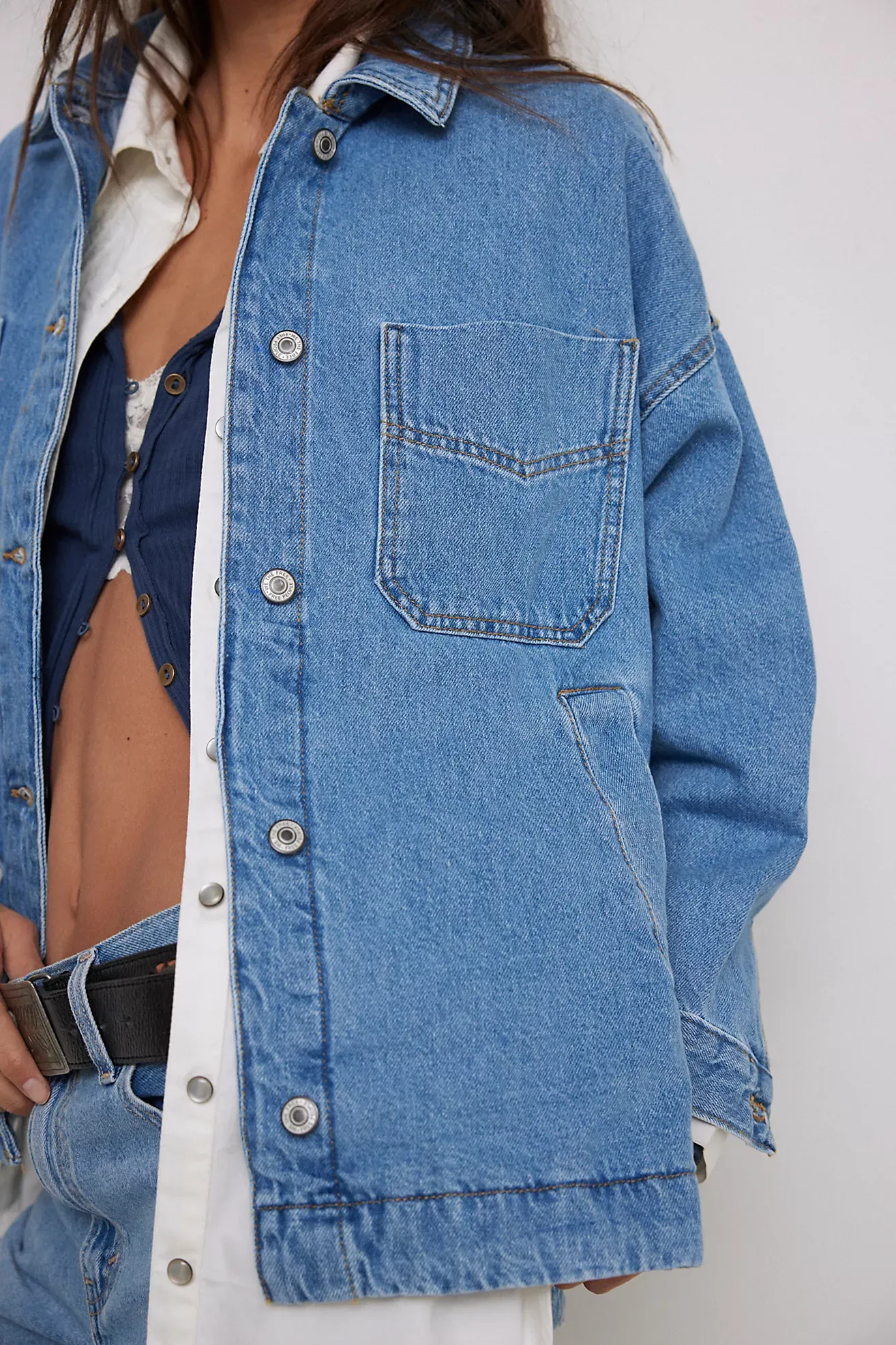 We the Free Madison City Denim Jacket