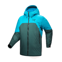 Men's Rush Insulated Jacket in Deep Blue and Green: $800 $510 at Arc'teryx Save $290