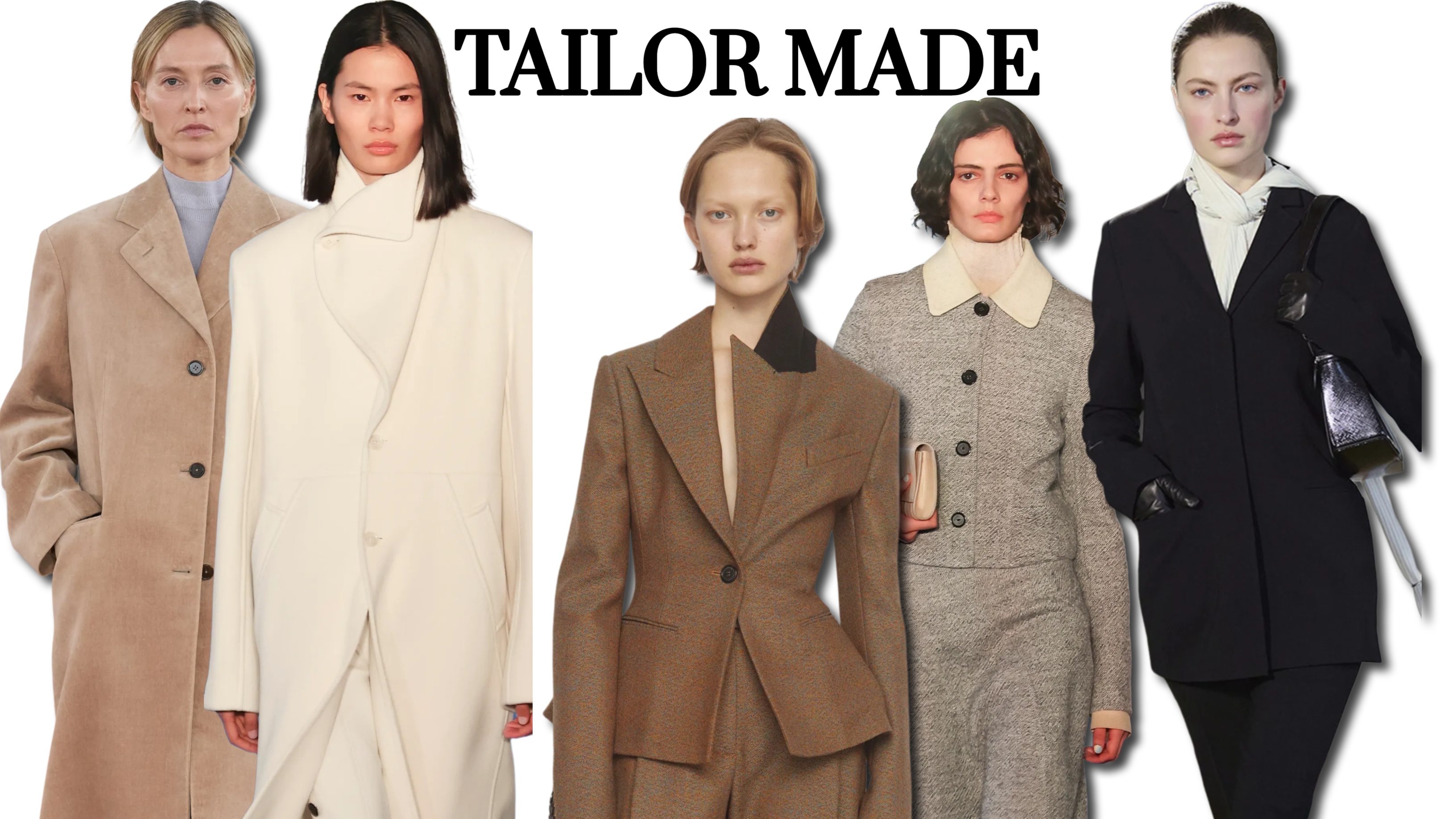 Tailored clothing on the FW26 runways