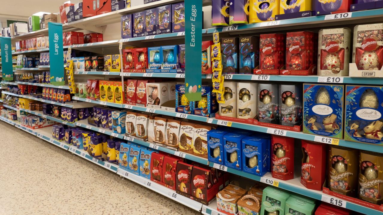 Tesco Easter eggs