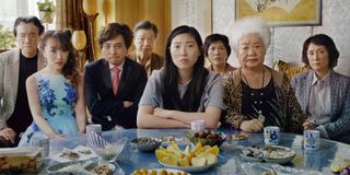 Awkwafina and the cast of The Farewell