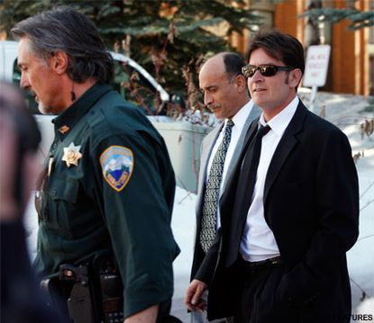 Charlie Sheen - Police storm Charlie Sheen?s Hollywood home - Charlie Sheen News - Charlie Sheen Latest - Sheen - Charlie Sheen arrested - Celebrity News - Marie Clarie - Marie Claire UK