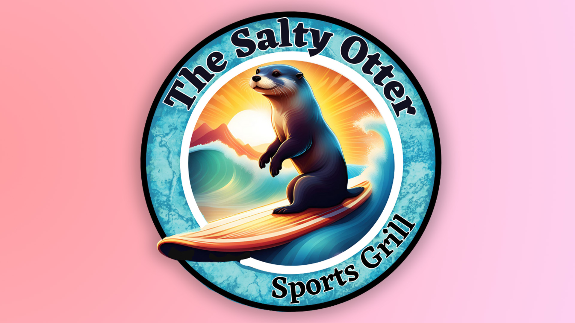 The Salty Otter old logo