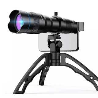 Apexel monocular on a white background