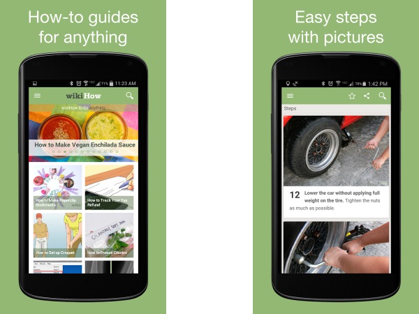 WikiHow (Android, iOS: Free)