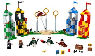 Lego Harry Potter: Quidditch towers, goals and and minifigures