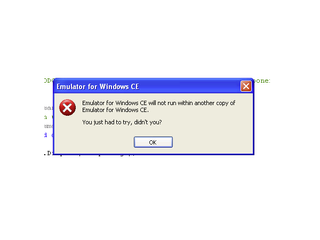 Windows CE: Inception Edition
