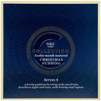 6. Collections Twelve Month Matured Christmas Pudding, 907g - View at Ocado