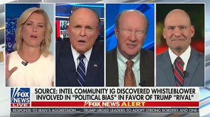 Fox News panel starring Rudy Giuliani