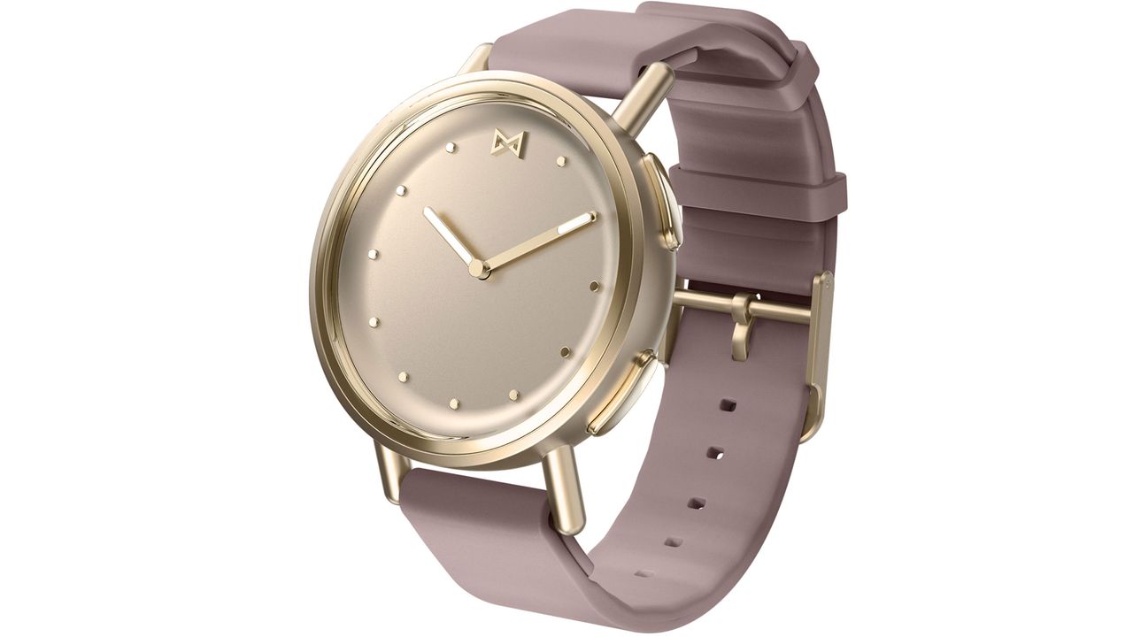 Gold Tone with purple strap